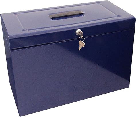 Cathedral Products A4 Steel File Box with Starter 